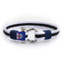 Maritimes Armband nautisches Stil segeltau schäkel uniqal